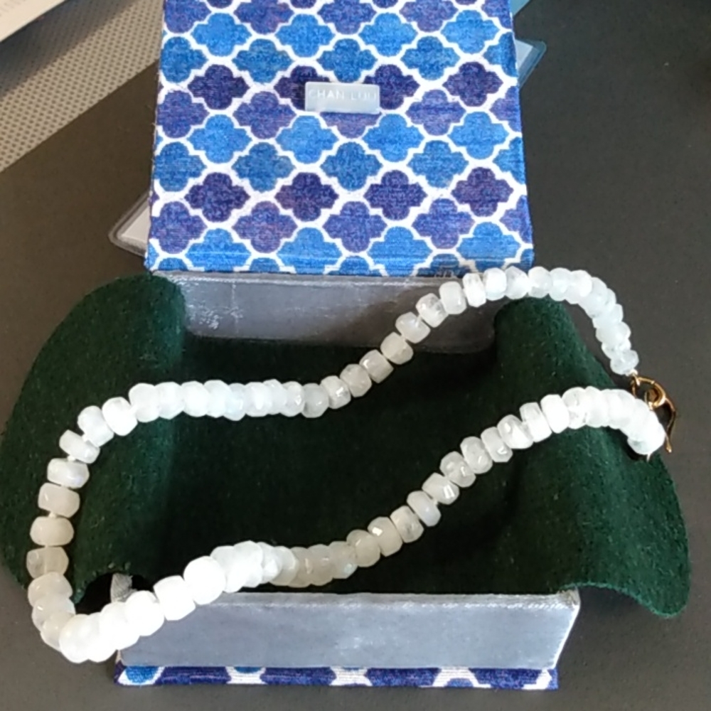 NIB Chan Luu Moonstone Unity Necklace